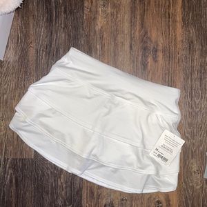 Atheleta White Skirt